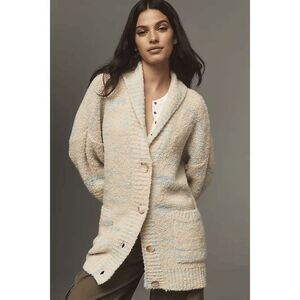 Anthropologie Pilcro Wool Blend Oversized Cardigan Sweater Women's Size Small